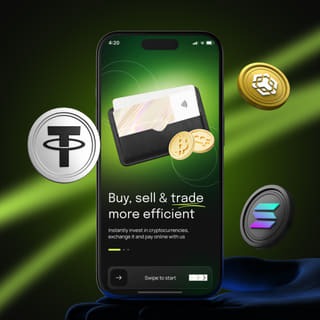 Interfaz de la plataforma de trading de Clara Permutanza mostrada en un teléfono inteligente